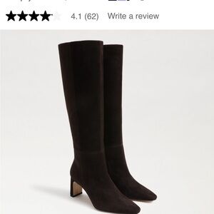 Sam Edelman Sylvia Brown Suede Boots